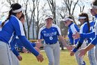 Softball vs UMD  Wheaton College Softball vs U Mass Dartmouth. - Photo by Keith Nordstrom : Wheaton, Softball